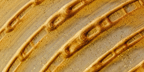 Even gold must cool after a forge