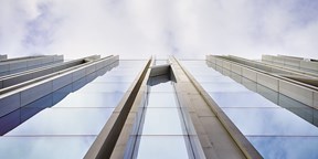 New Court office from below