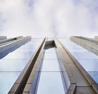 New Court office from below