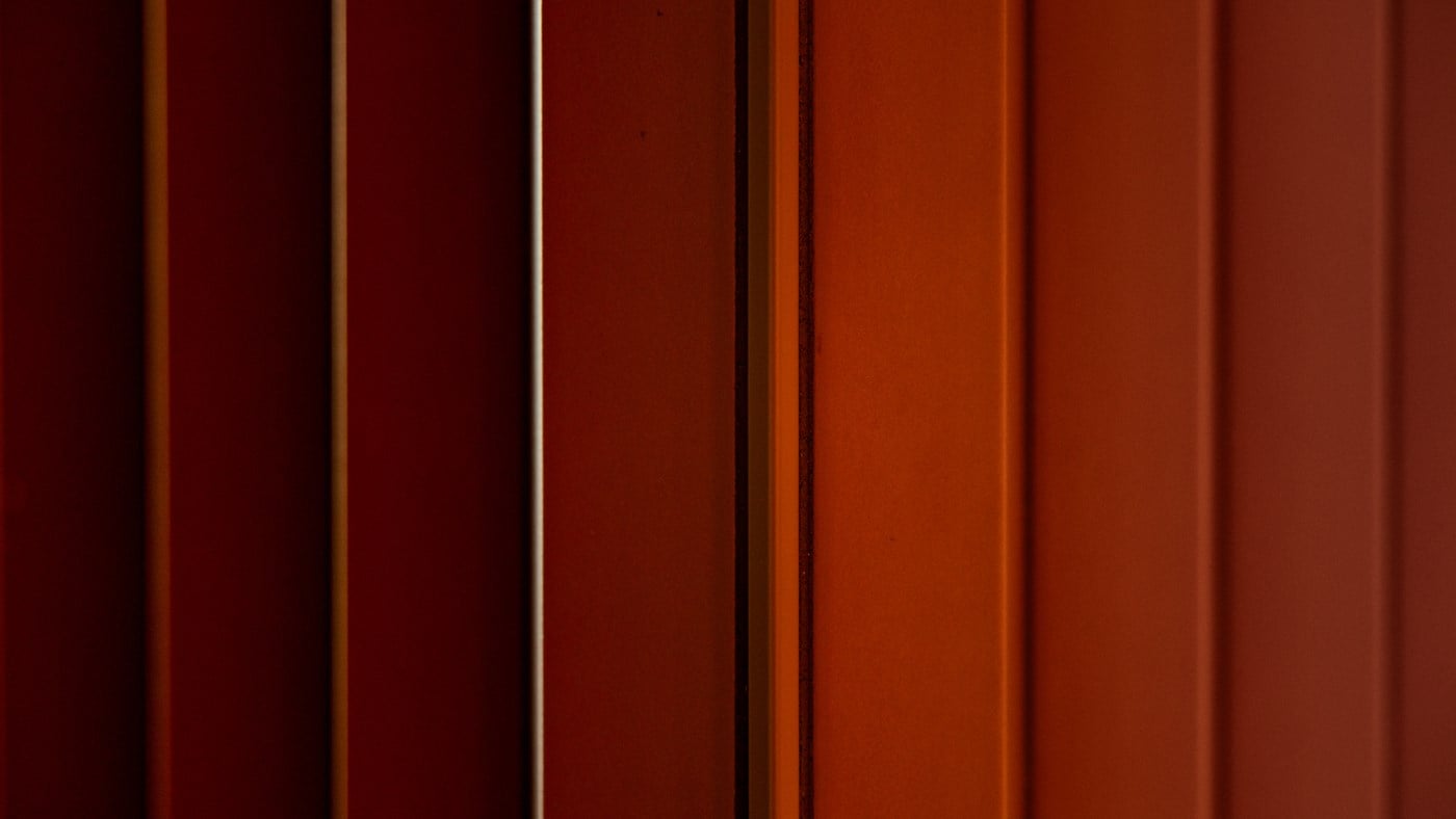 Red velvet texture wall decoration