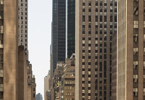 Skyscrapers and a New York street seen from Rothschild & Co's New York office