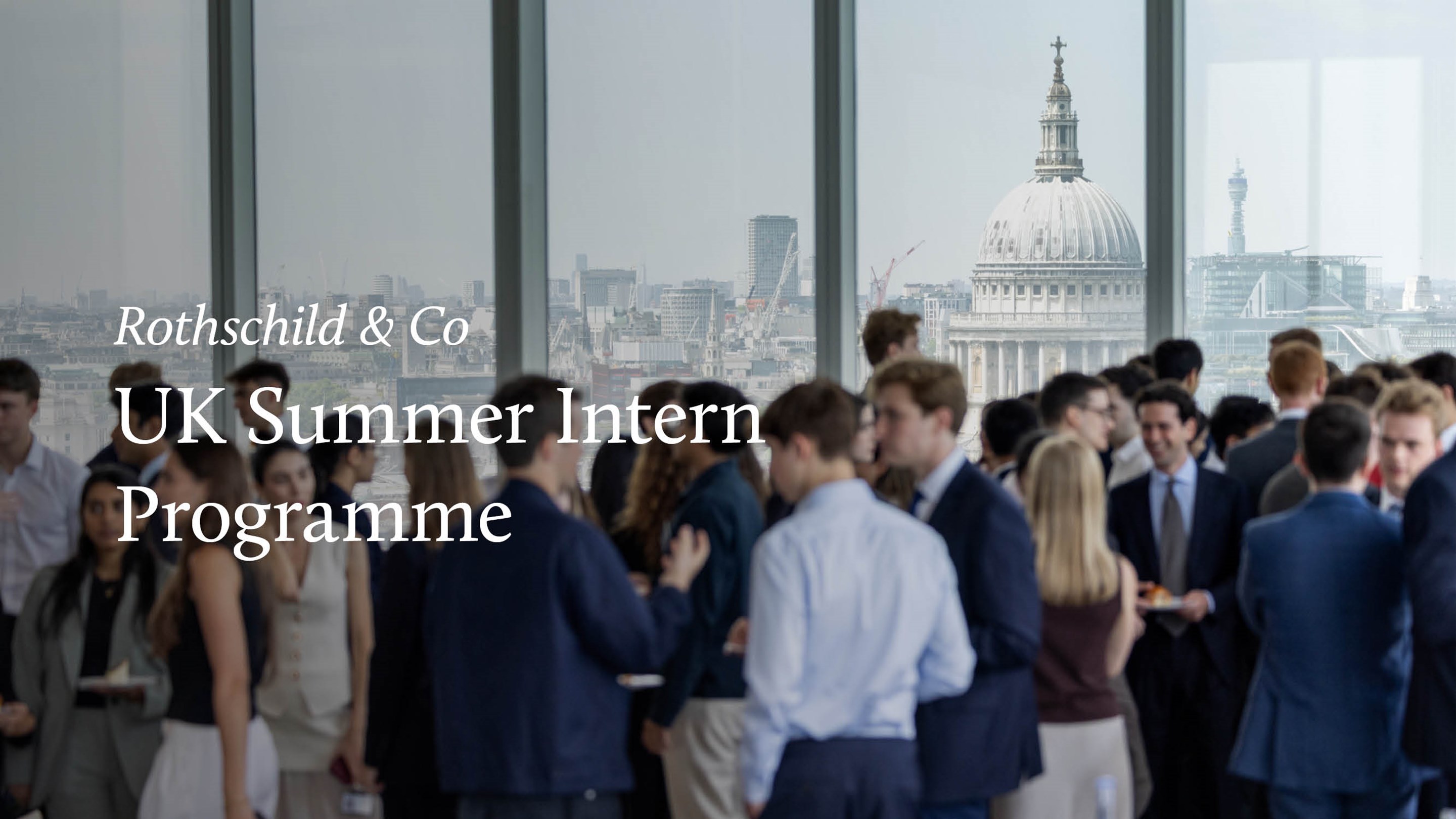 Thumbnail for UK Summer Intern Programme