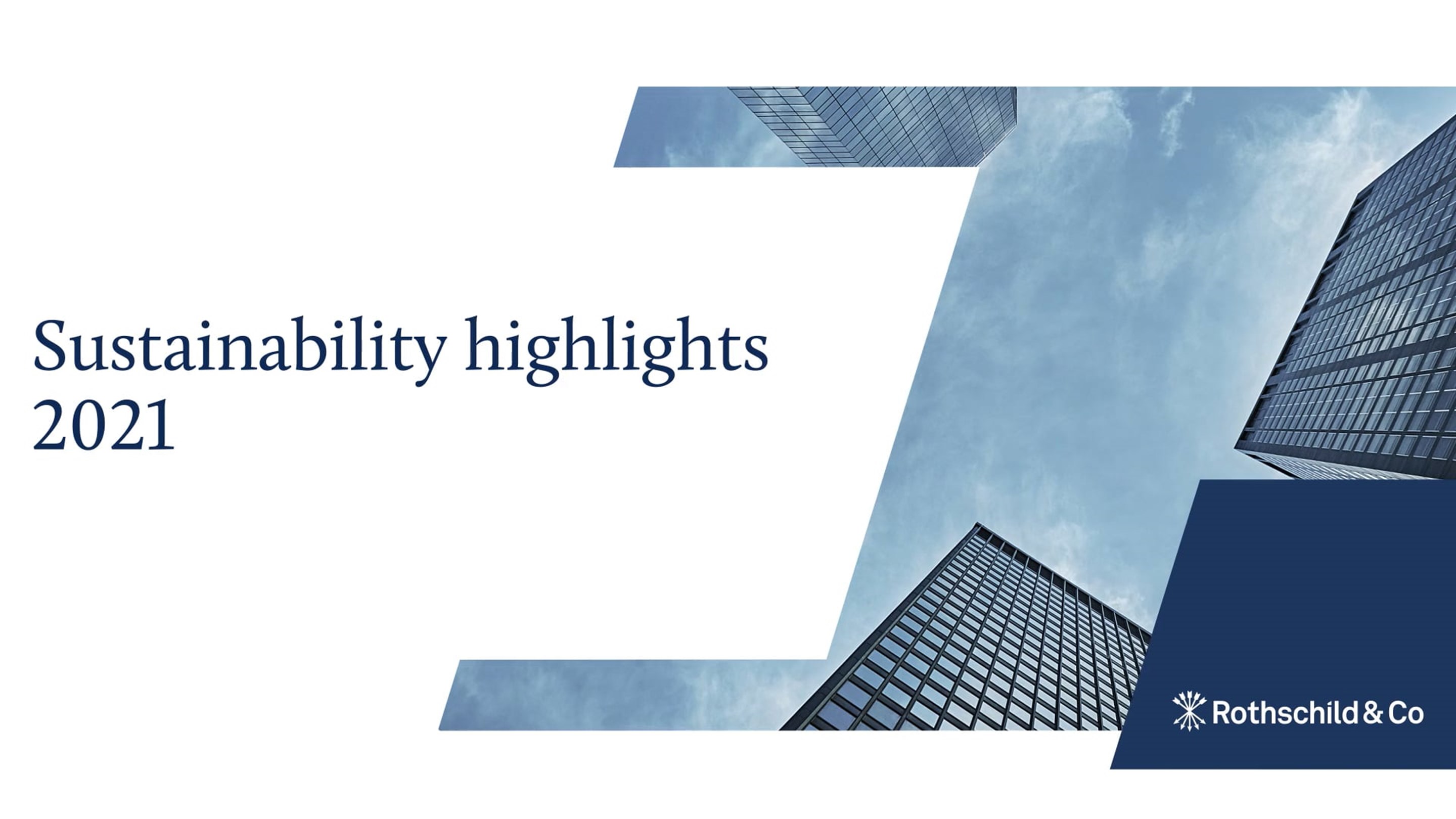 sustainability highlights 2021