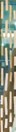 Detail of our London office - aAbstract decorative glass panel with vertical rectangles