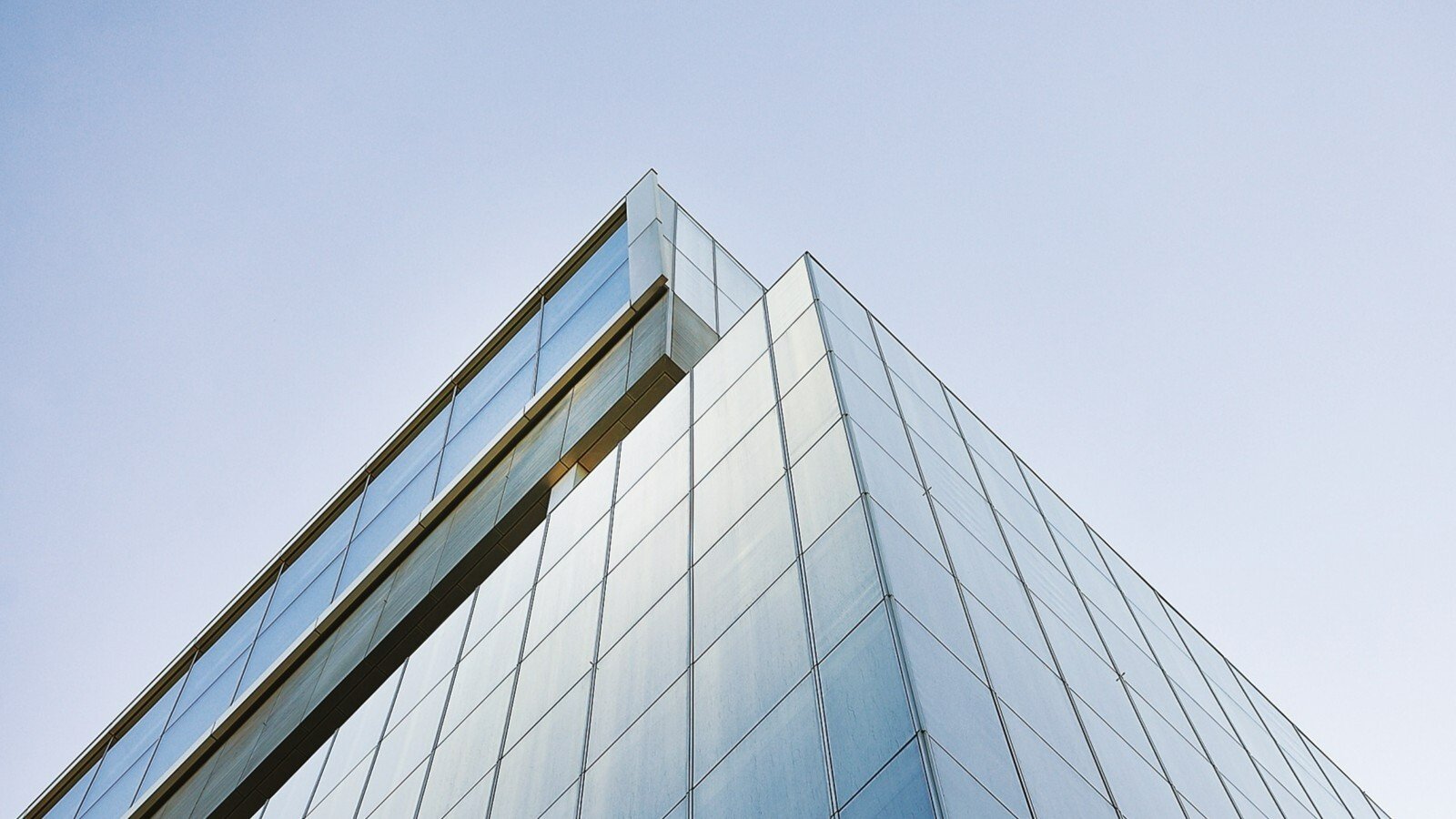 Close up of the top floors of  Rothschild & Co's New Court office in London