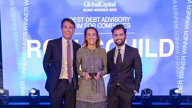 Rothschild & Co wins Best Debt Advisory Firm for Companies