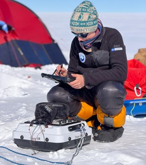 Glaciologist Dr. Heïdi Sevestre