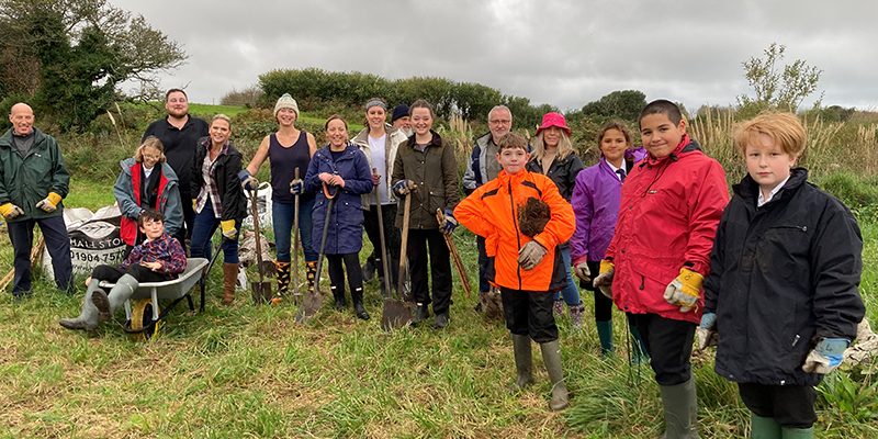 Group of volunteers