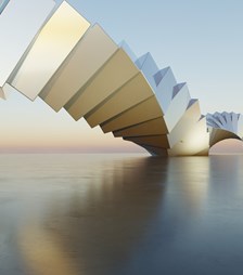 Abstract architecture background 3