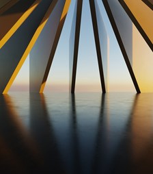 Abstract architecture background