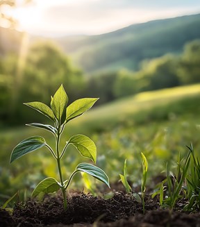 ESG plante qui pousse.