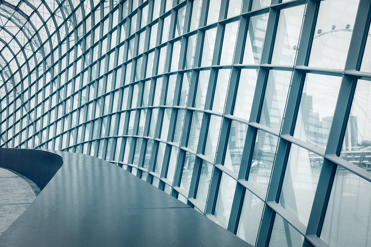 Structure of steel frame with glass,Abstract background, Structure truss.jpg