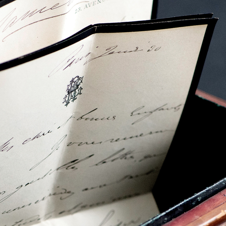 Historic handwritten Rothschild letter