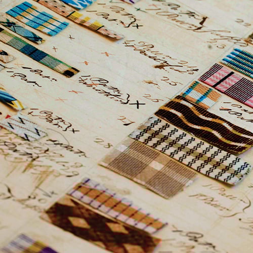 Nathan Mayer Rothschild always carried a book brimming with colourful fabric swatches to show to prospective customers. The ‘Cotton book’ wasn’t the first of its kind, but it’s a lasting reminder of Nathan’s commitment to providing exceptional client service – a commitment we strive to uphold today