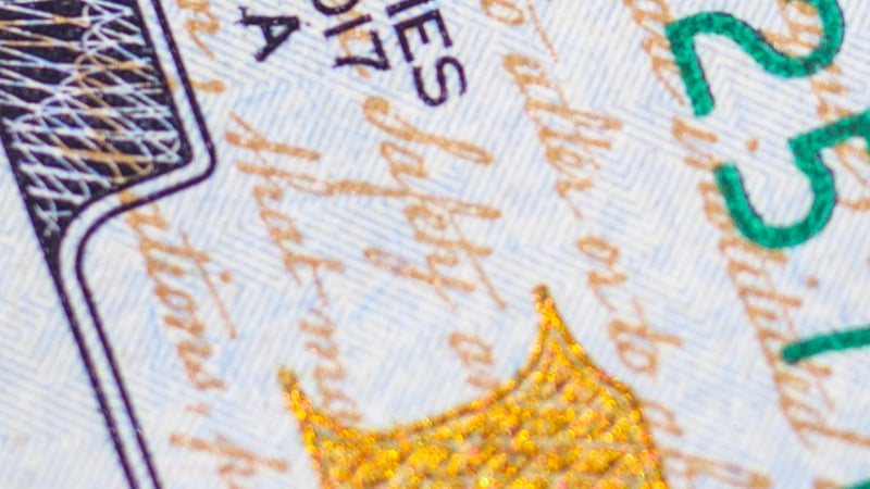 Close up image of a 100 US dollar bill