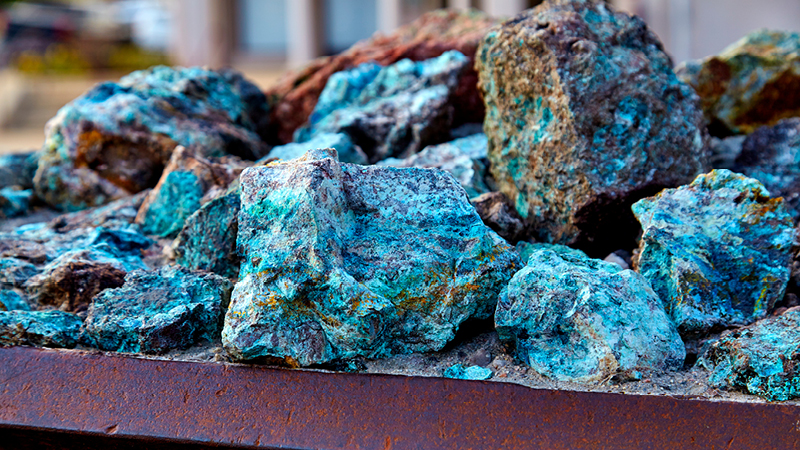 Raw Copper Ore