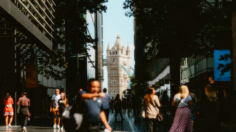 An image of the Tower of London