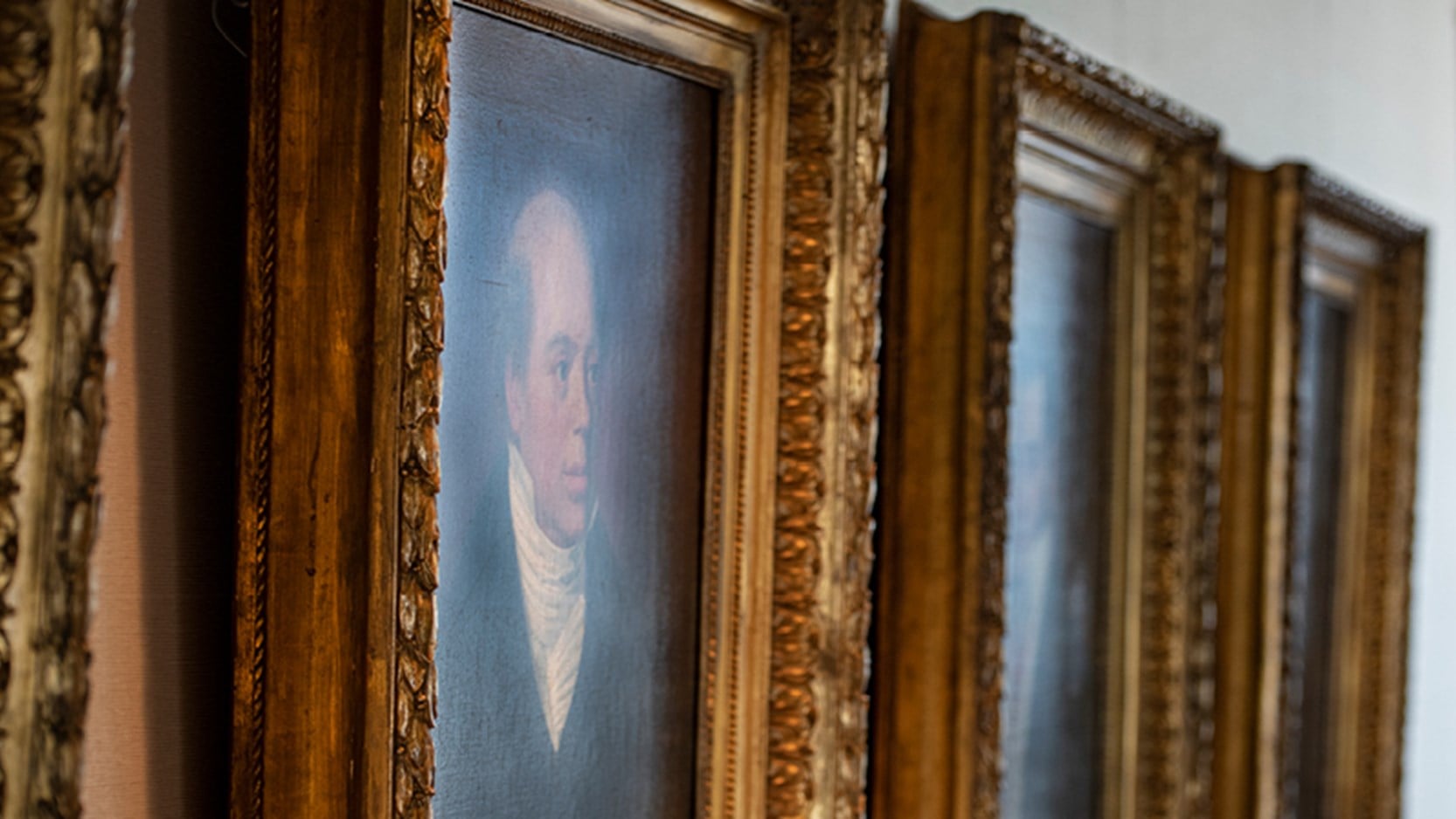 Paintings of previous Rothschild family members
