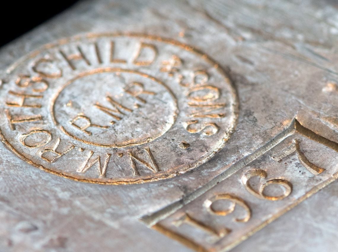 Image showing a Rothschild gold bar