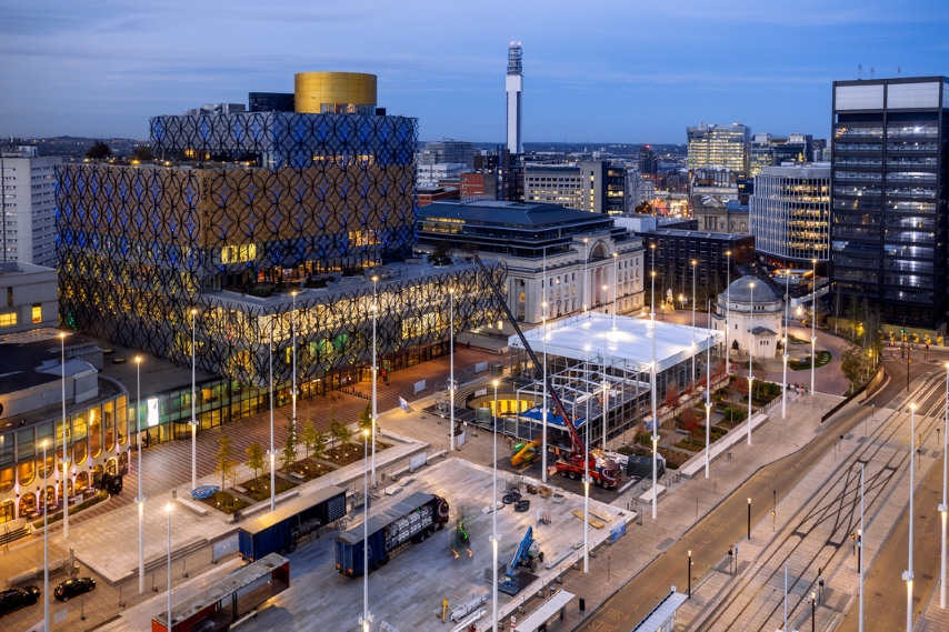 Image of the Birmingham City library