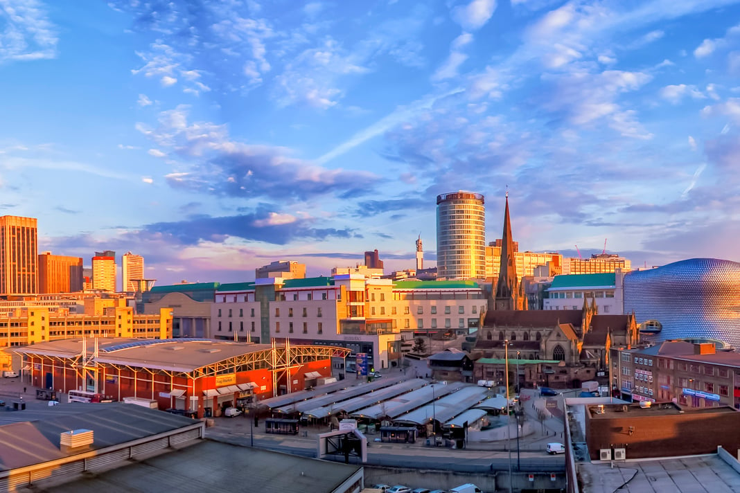 Image of the Birmingham city skyline