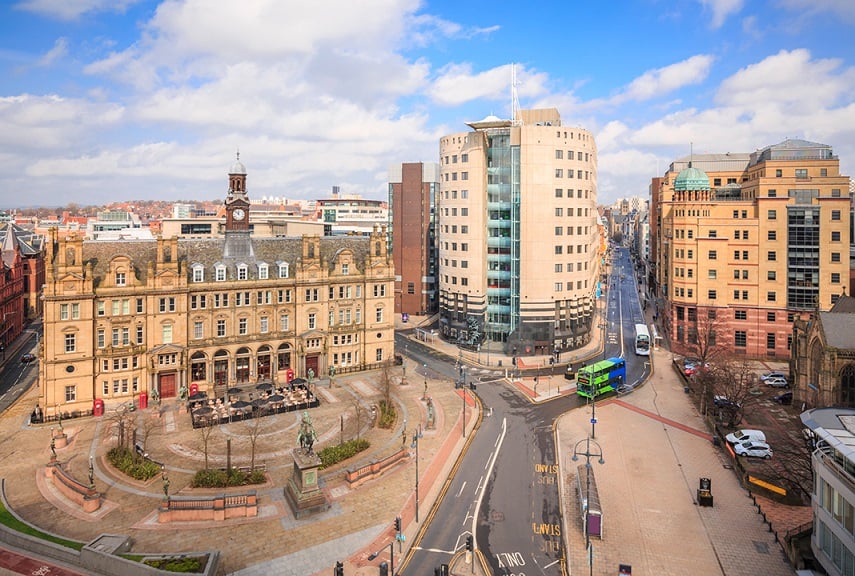 Image taken on King Street in Leeds