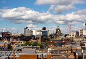 Image of the leeds city skyline