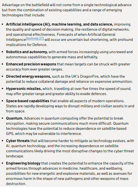 Technologies that are redefining warfare