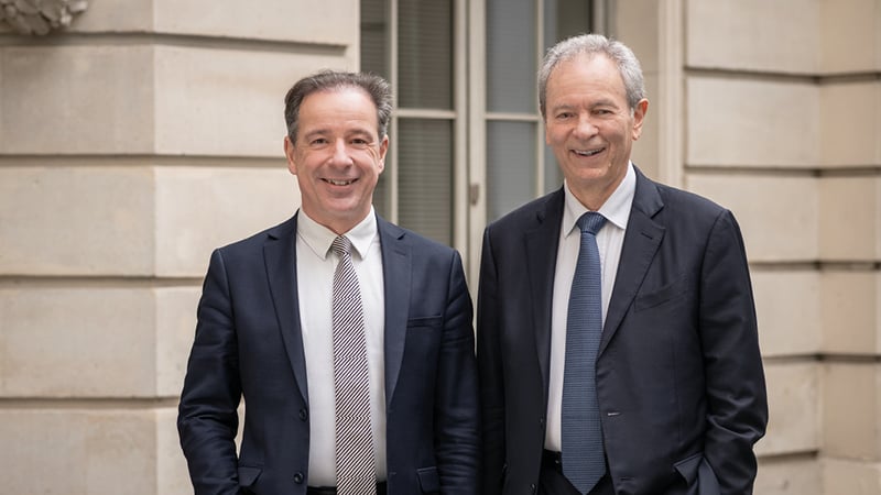 Grégoire Salignon and Alain Massiera