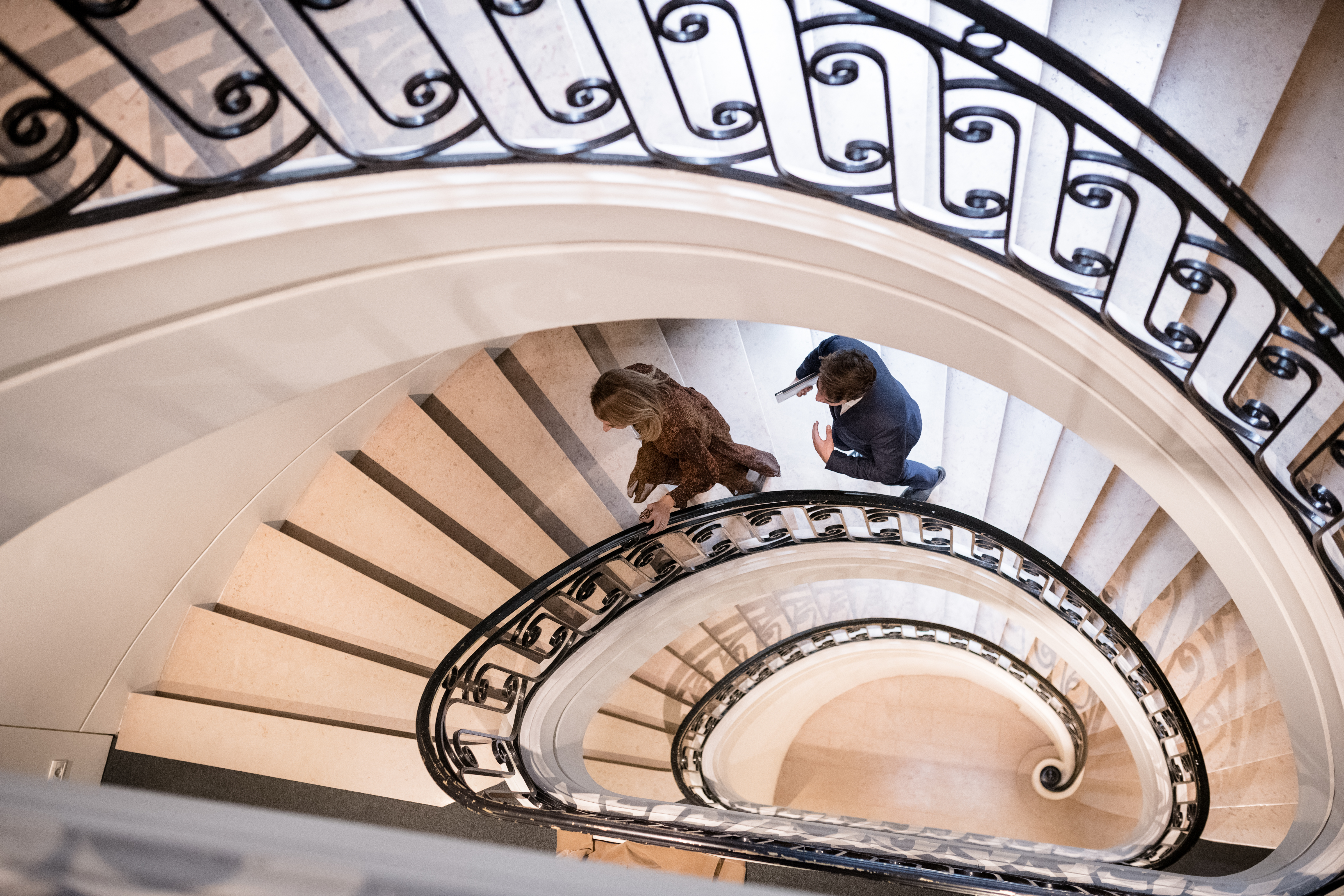 Paris office staircase