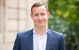 Close-up of Rothschild & Co analyst Baudoin