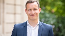 Close-up of Rothschild & Co analyst Baudoin