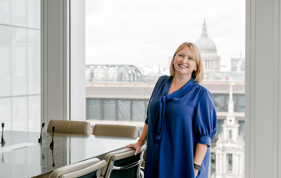 Rothschild & Co Director Sophie Kilvert in meeting room